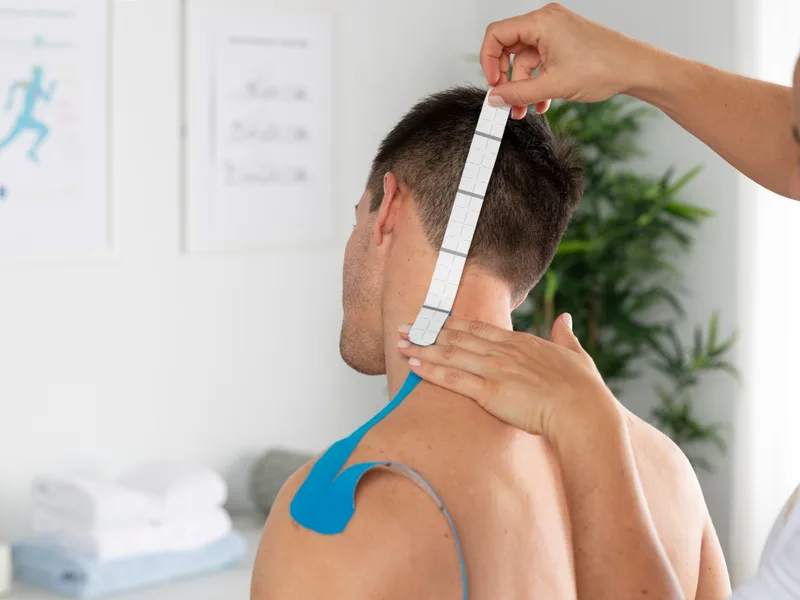 Kinesio Taping at Wellcare Chiropractic And Rehabilitation Clinic in houston